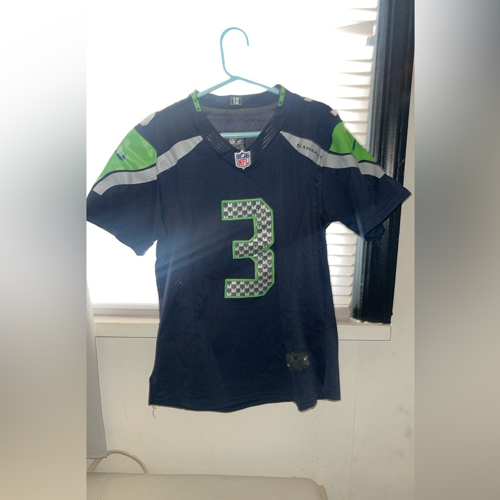 NFL Seattle Seahawks Russell Wilson Nike Jersey #3.